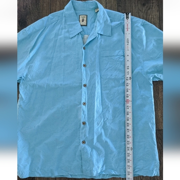 Jamaica Jaxx 100% Silk Relax Hawaiian Pin Up Stitched Camp Collar Shirt Mens XXL - Picture 7 of 12